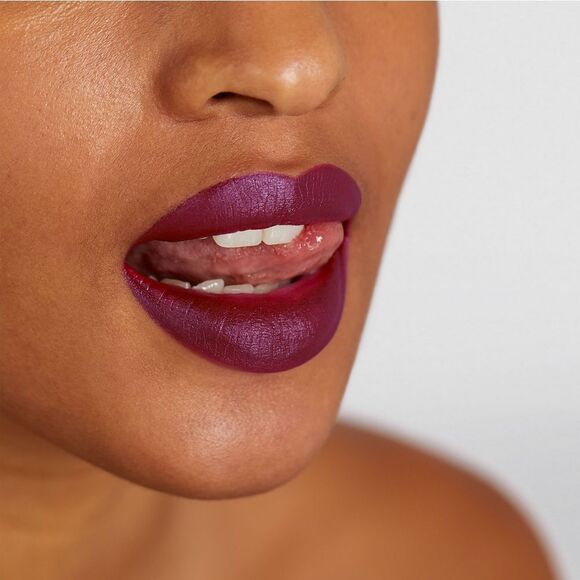 MAC Satin Lipstick in Rebel (Deep Bright Berry) - Picture 7 of 16